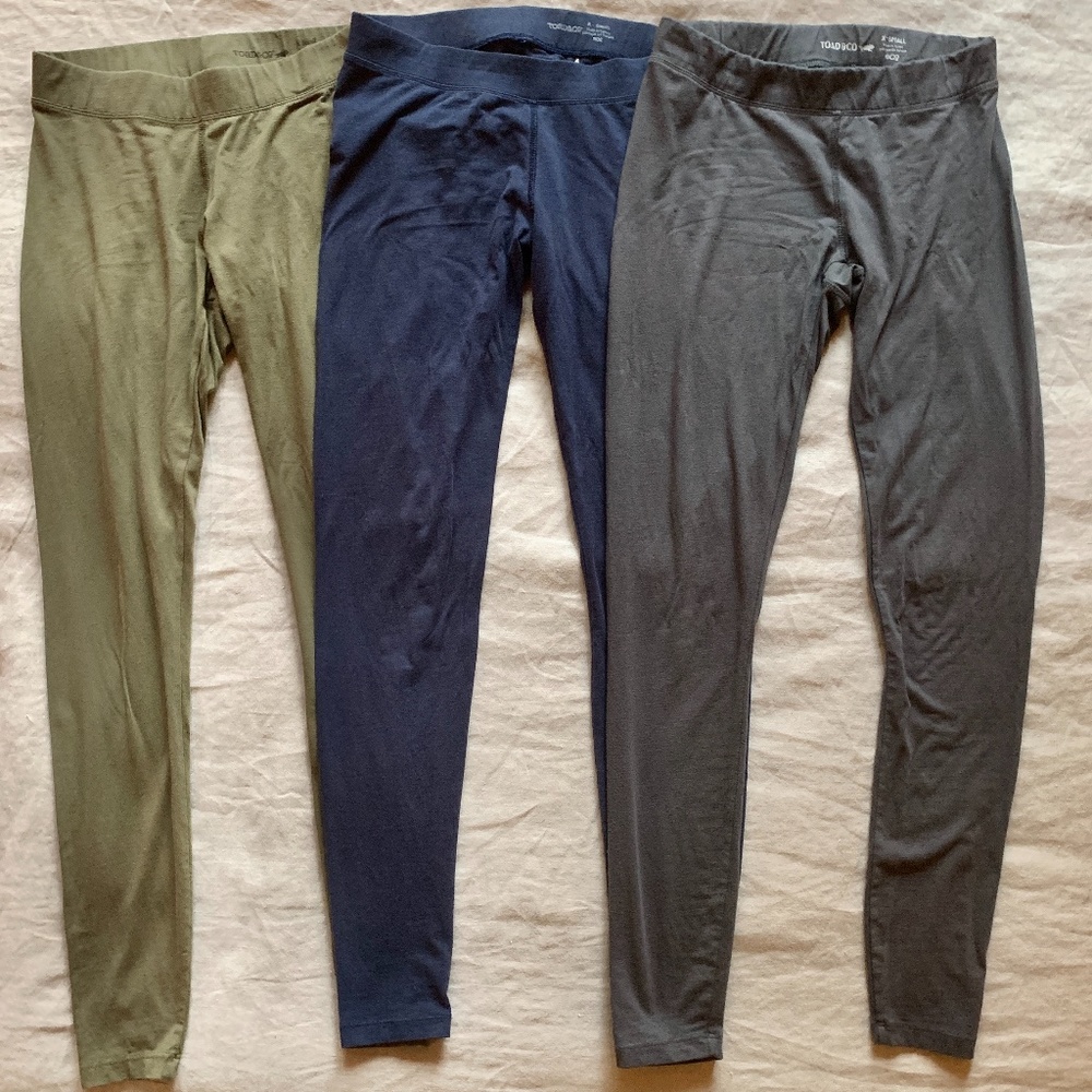 3 pairs of Toad&Co Leggings